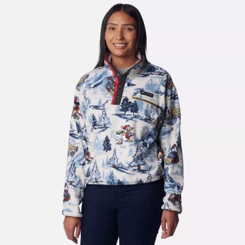 Women's CSC x Disney100 Half Snap Fleece